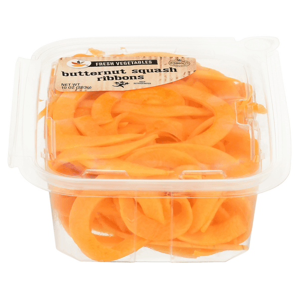 Giant Fresh Vegetables Butternut Squash Ribbons
