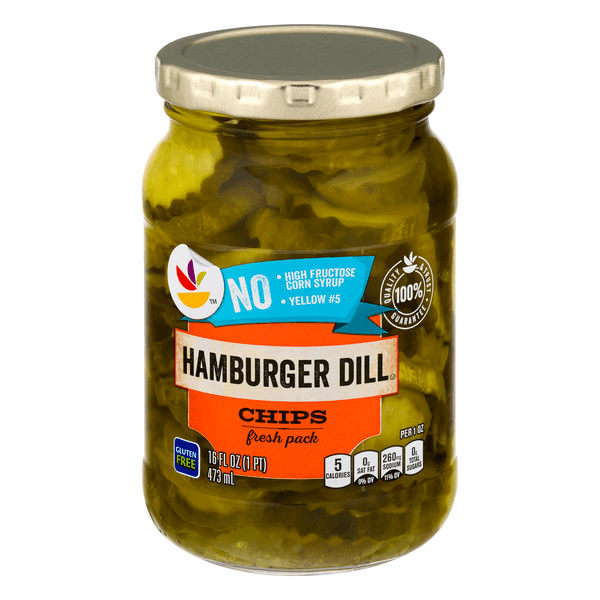 Stop & Shop Dill Pickles Hamburger Chips