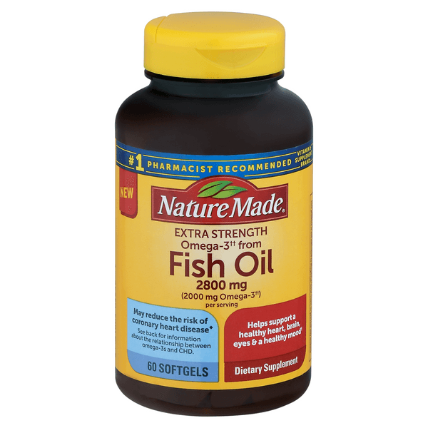 Nature Made Omega-3 Fish Oil Extra Strength Softgels
