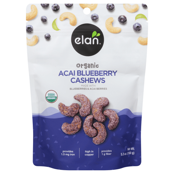 Elan Organic Acai Blueberry Cashew