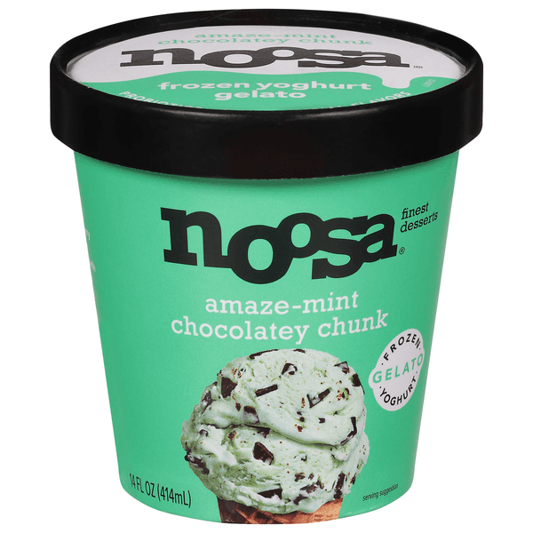 Noosa Amaze-Mint Chocolatey Chunk  Yoghurt Gelato