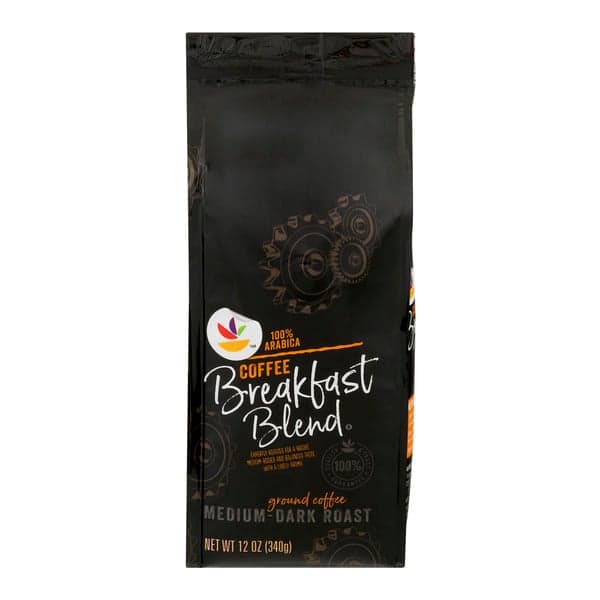 Stop & Shop Breakfast Blend Medium-Dark Roast Ground Coffee