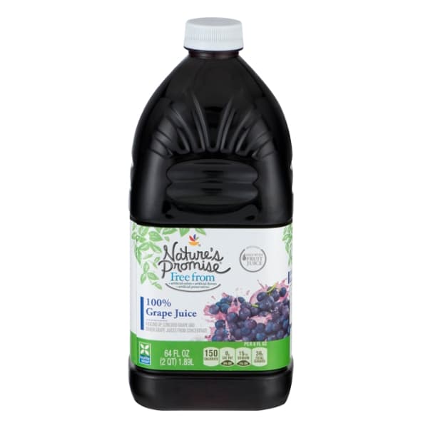 Nature'S Promise Free From 100% Grape Juice From Concentrate