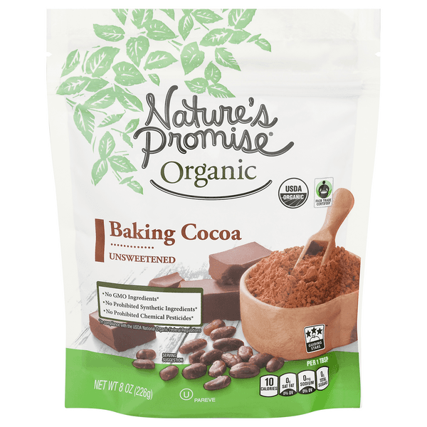 Nature'S Promise Organic Baking Cocoa Unsweetened