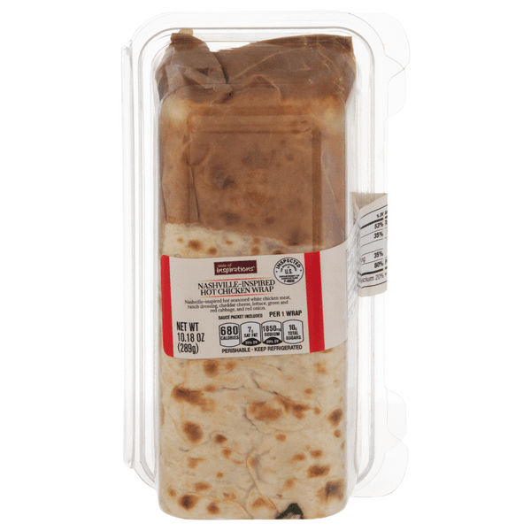 Taste Of Inspirations Nashville-Inspired Hot Chicken Wrap