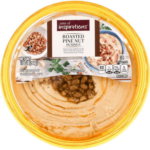 Taste Of Inspirations Hummus Roasted Pine Nut