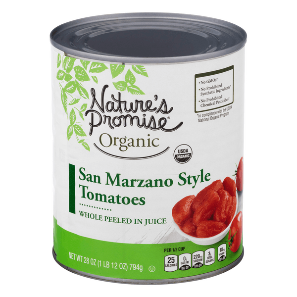 Nature'S Promise Organic San Marzano Style Tomatoes