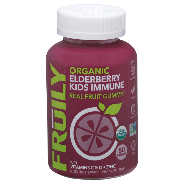 Fruily Kids Immune Elderberry Gummies Organic