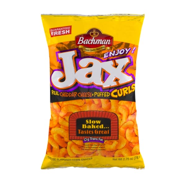 Bachman Jax Curls Puffed Cheddar Cheese
