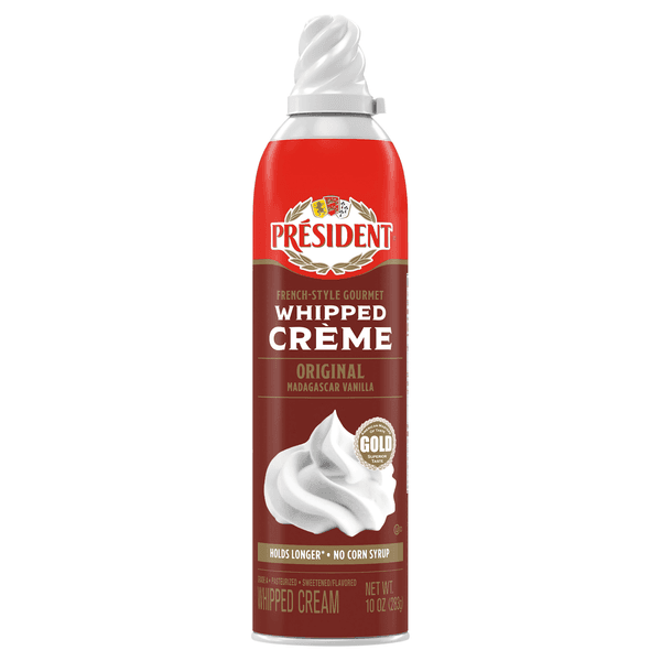 President French-Style Gourmet Original Madagascar Vanilla Whipped Creme