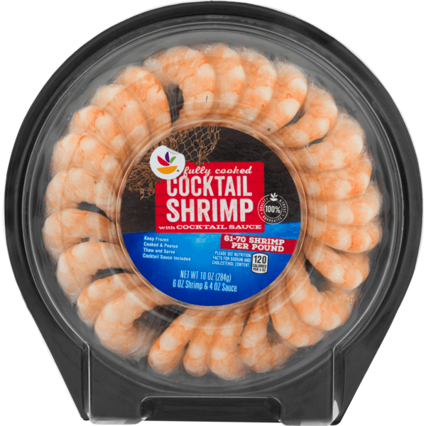 Stop & Shop Cooked Cocktail Shrimp Ring W/Sauce 61- Per