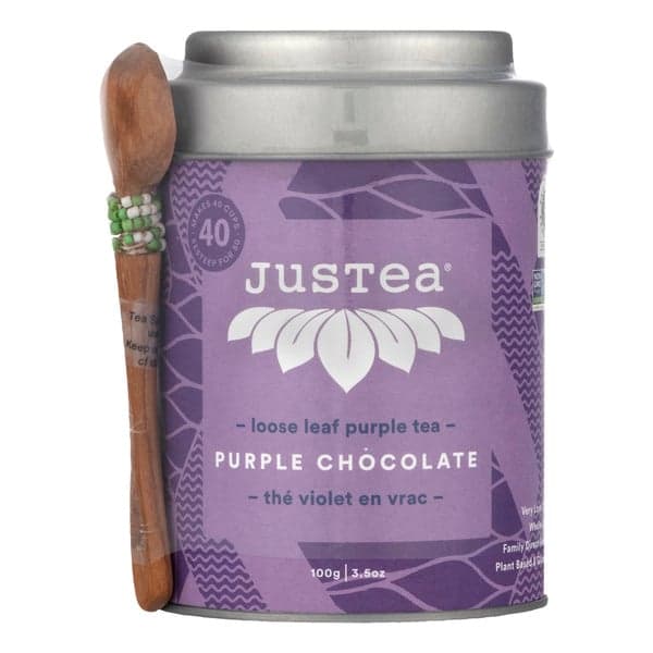 Justea Purple Chocolate Loose Leaf Purple Tea
