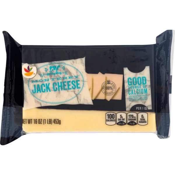 Stop & Shop Monterey Jack Cheese Chunk Natural