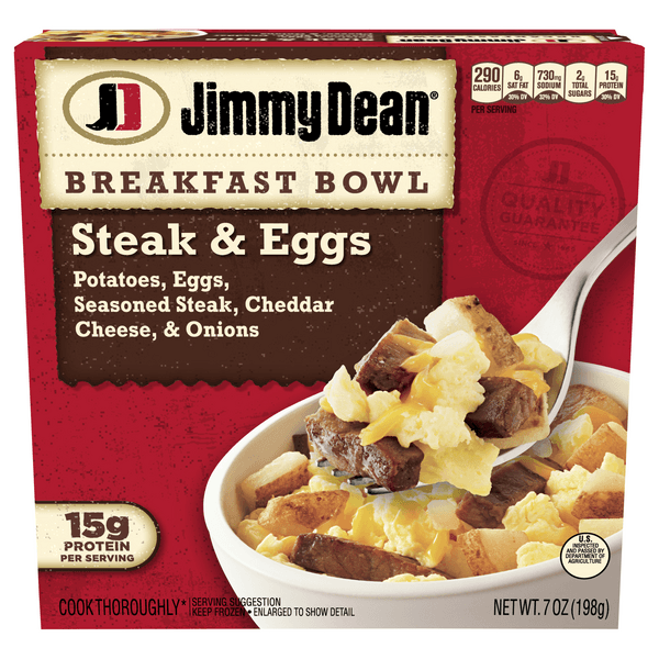 Jimmy Dean Steak Egg & Cheese Breakfast Bowl