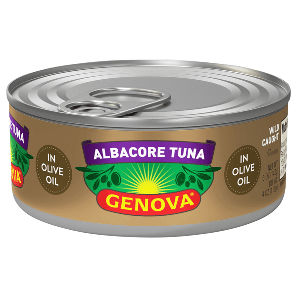 Genova Tuna Albacore Solid White In Olive Oil