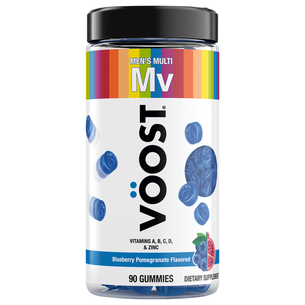 Voost Men'S Multivitamin Gummies Blueberry Pomegranate