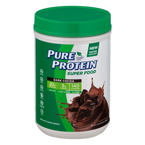 Pure Protein Super Food Protein Powder Dark Cocoa
