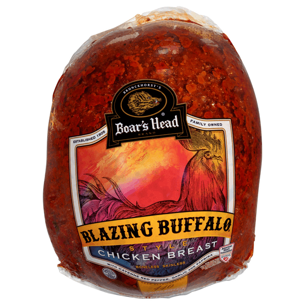 Boar'S Head Deli Chicken Breast Blazing Buffalo Roasted (Regular Sliced