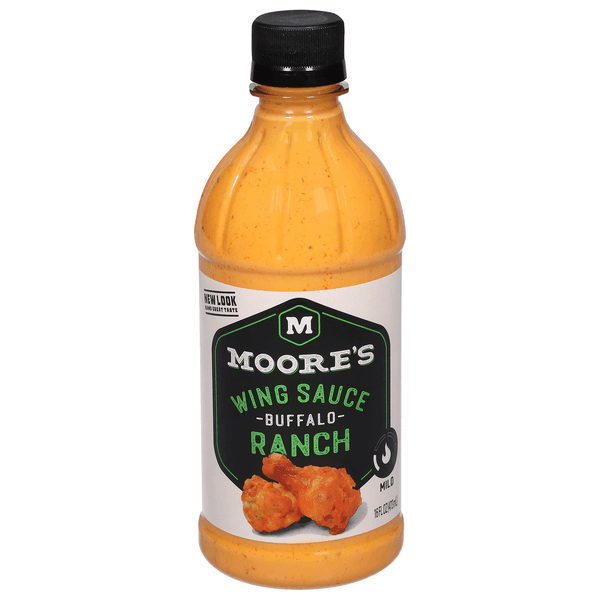 Moores Sauce Wing Creamy Ranch Buffalo Mild