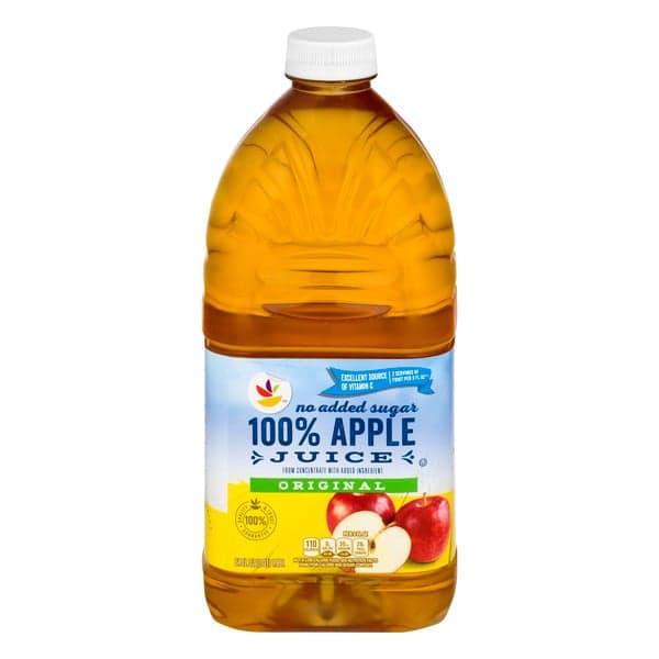 Stop & Shop 100% Apple Juice Original No Sugar Added