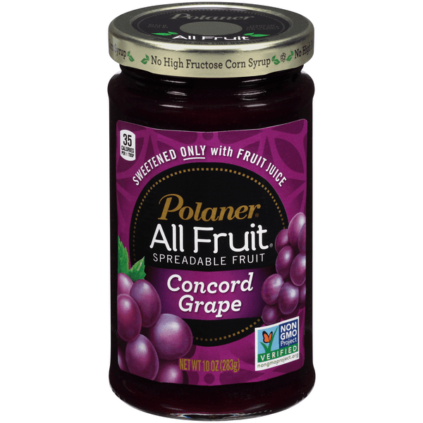 Polaner All Fruit Spreadable Fruit Non-Gmo Concord Grape