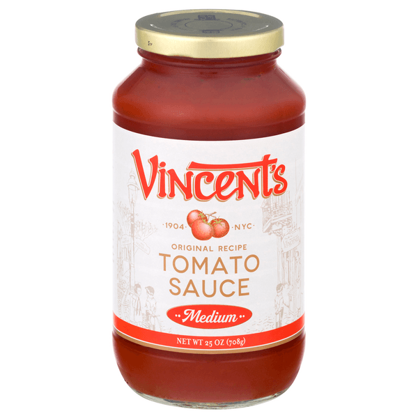 Vincent'S Tomato Pasta Sauce Medium