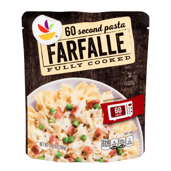 Our Brand 60 Second Farfalle Pasta Fully Cooked