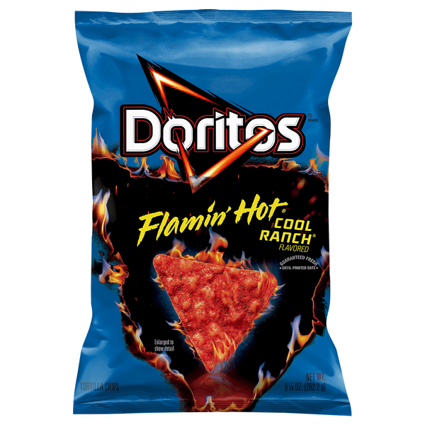 Doritos Tortilla Chips Flamin Hot Cool Ranch