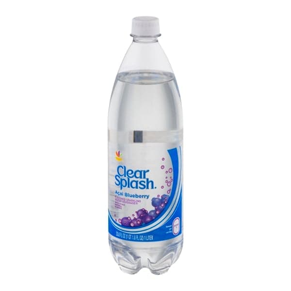 Clear Splash Sparkling Water Beverage Acai Blueberry