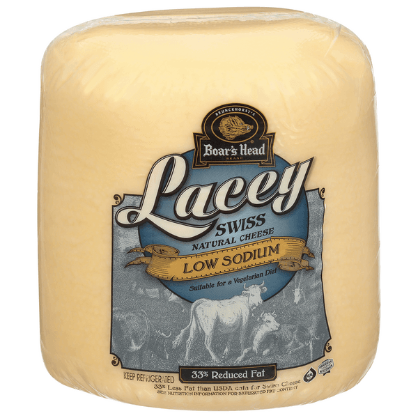 Boar'S Head Master Cheesemaker'S Deli Lacey Swiss Cheese (Thin Sliced