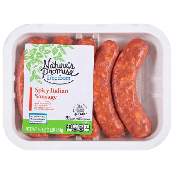 Nature'S Promise Spicy Italian Sausage