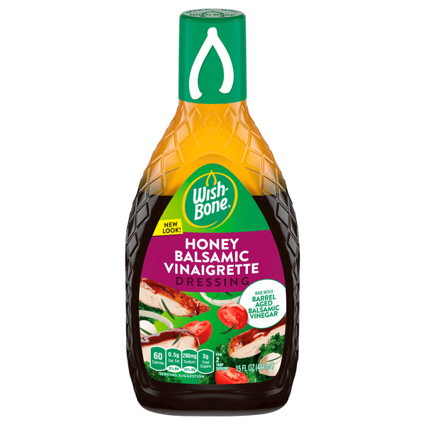 Wish-Bone Honey Balsamic Vinaigrette Salad Dressing