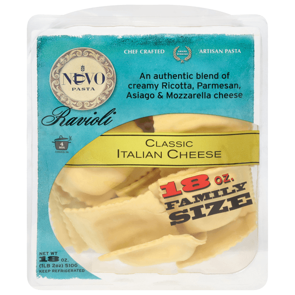 Nuovo Pasta Ravioli Classic Italian Cheese