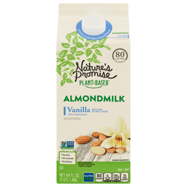 Nature'S Promise Plant-Based Vanilla Almondmilk Gluten Free