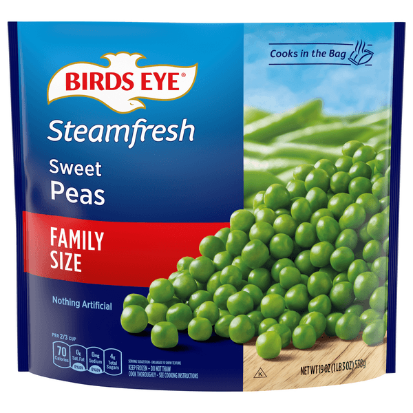 Birds Eye Steamfresh Sweet Peas Family Size