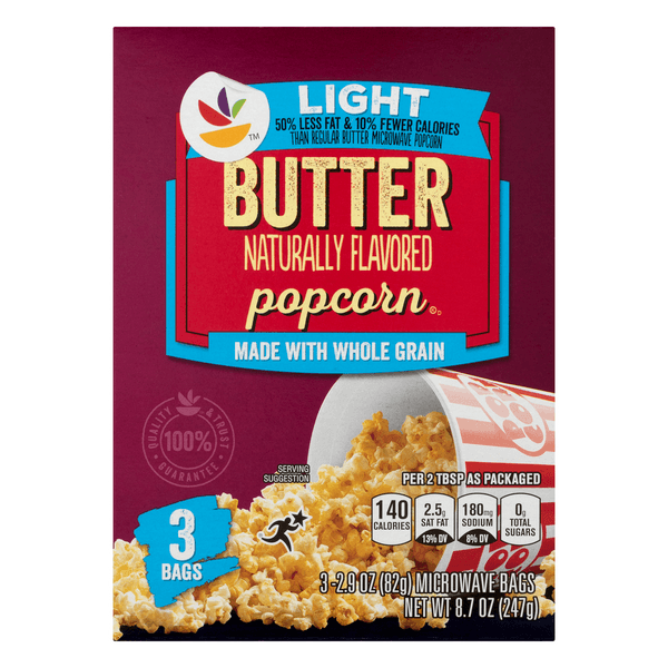 Stop & Shop Microwave Popcorn Light Butter