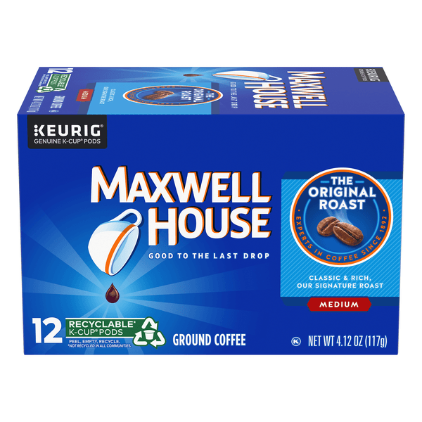 Maxwell House Original Roast Medium Roast Coffee K