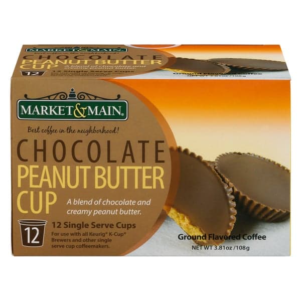 Market & Main Ground Coffee Chocolate Peanut Butter K