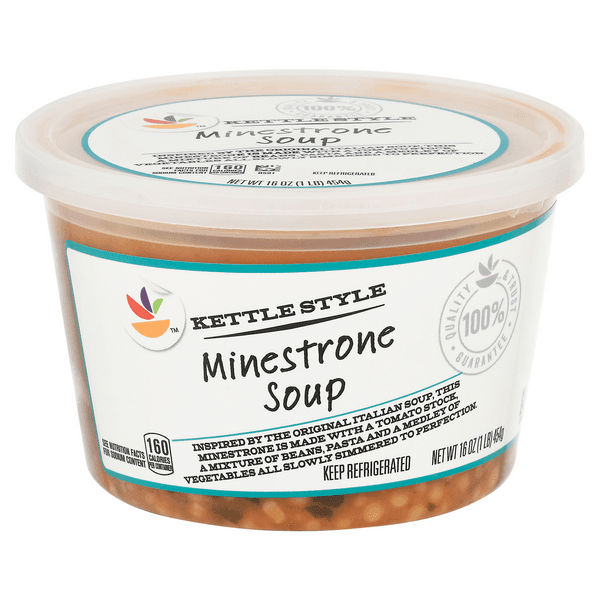 Stop & Shop Classic Minestrone Soup Kettle Style