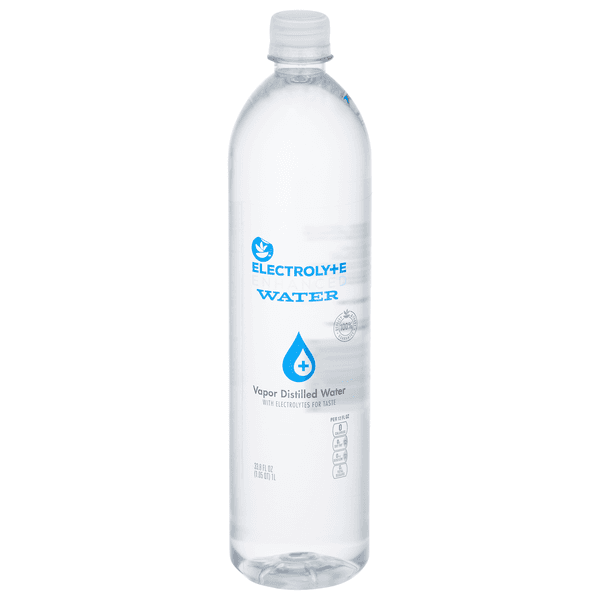 Our Brand Electrolyte Enhanced Vapor Distilled Water