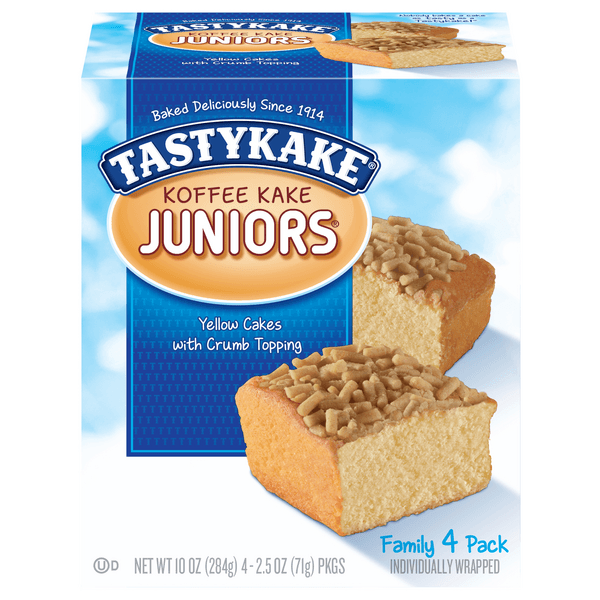 Tastykake Junior Koffee Kake With Crumb Topping