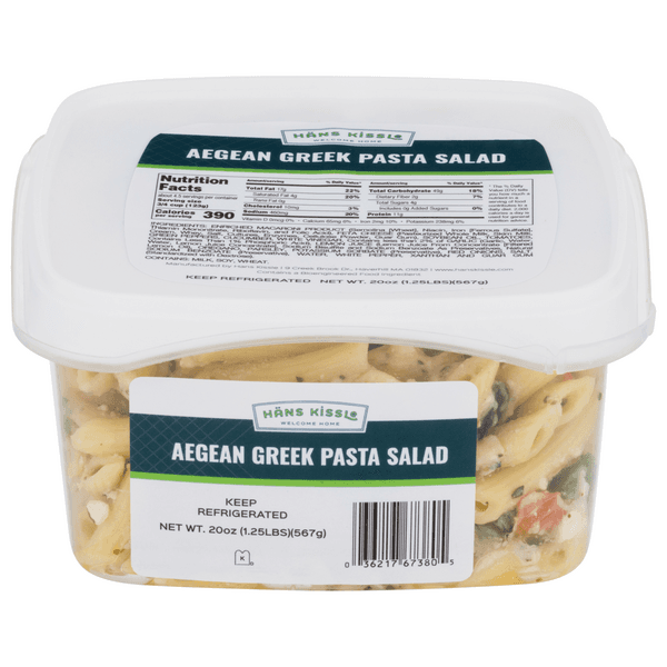 Hans Kissle Pasta Salad Aegean Greek