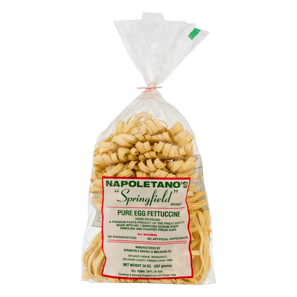 Napoletano Brothers Pure Egg Fettuccine Pasta
