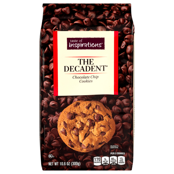 Taste Of Inspirations The Decadent Cookies Chocolate Chip