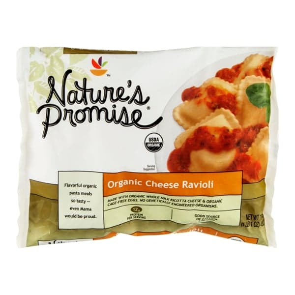 Nature'S Promise Organics Pasta Ravioli Cheese