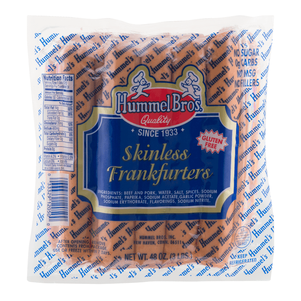 Hummel Bros. Frankfurters Skinless