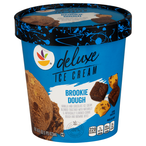 Stop & Shop Deluxe Brookie Dough Ice Cream