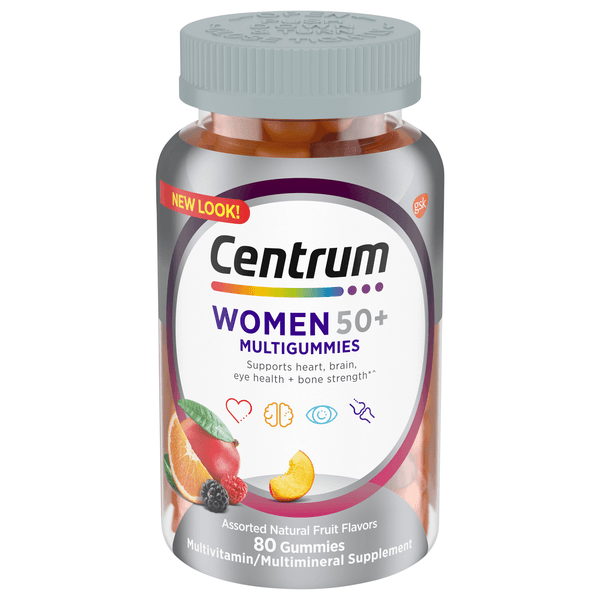 Centrum Wmns 50 Plus Multi Gummies