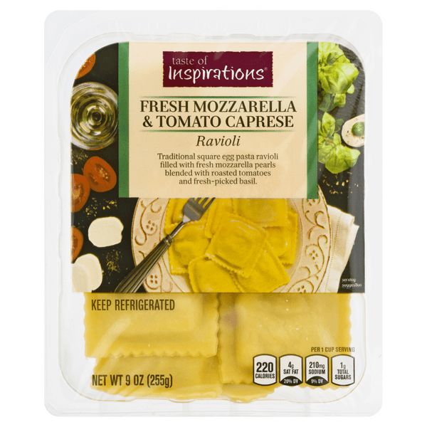 Taste Of Inspirations Ravioli Mozzarella & Tomato Caprese