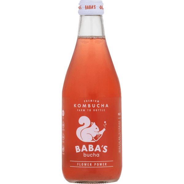 Baba'S Bucha Premium Kombucha Flower Power